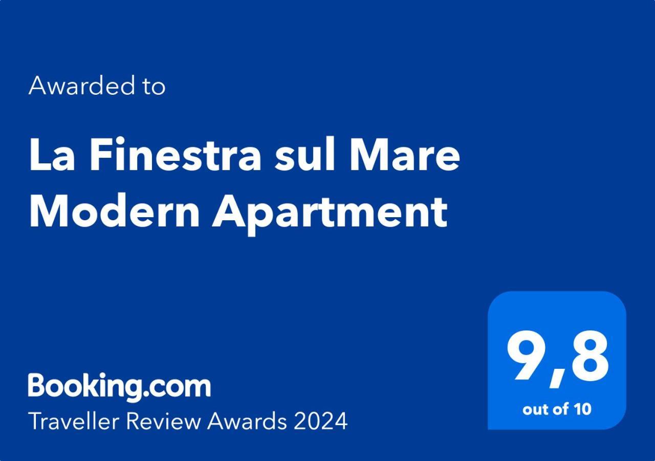La Finestra Sul Mare Modern Apartment جيارديني ناكسوس المظهر الخارجي الصورة